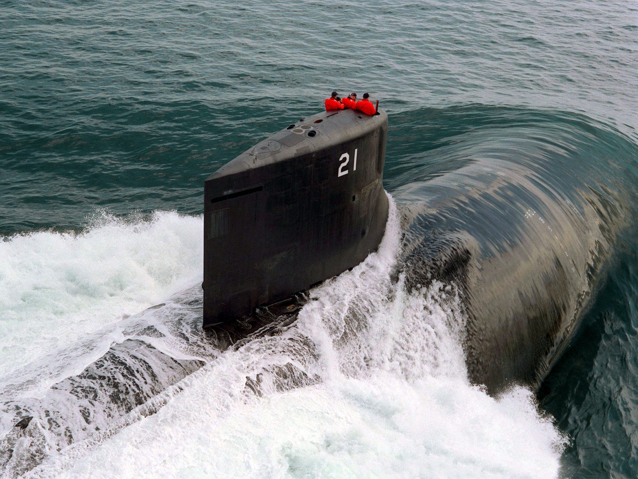 USS Seawolf (SSN-21), 1996 — U.S. Navy / National Museum of the U.S. Navy, Jim Brennan. Public domain